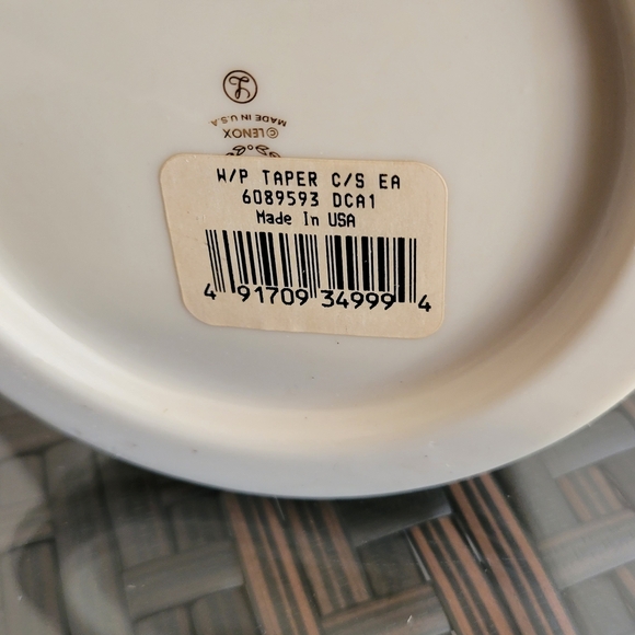 Lenox- Wedding Promises candle holders -pair - Picture 2 of 4